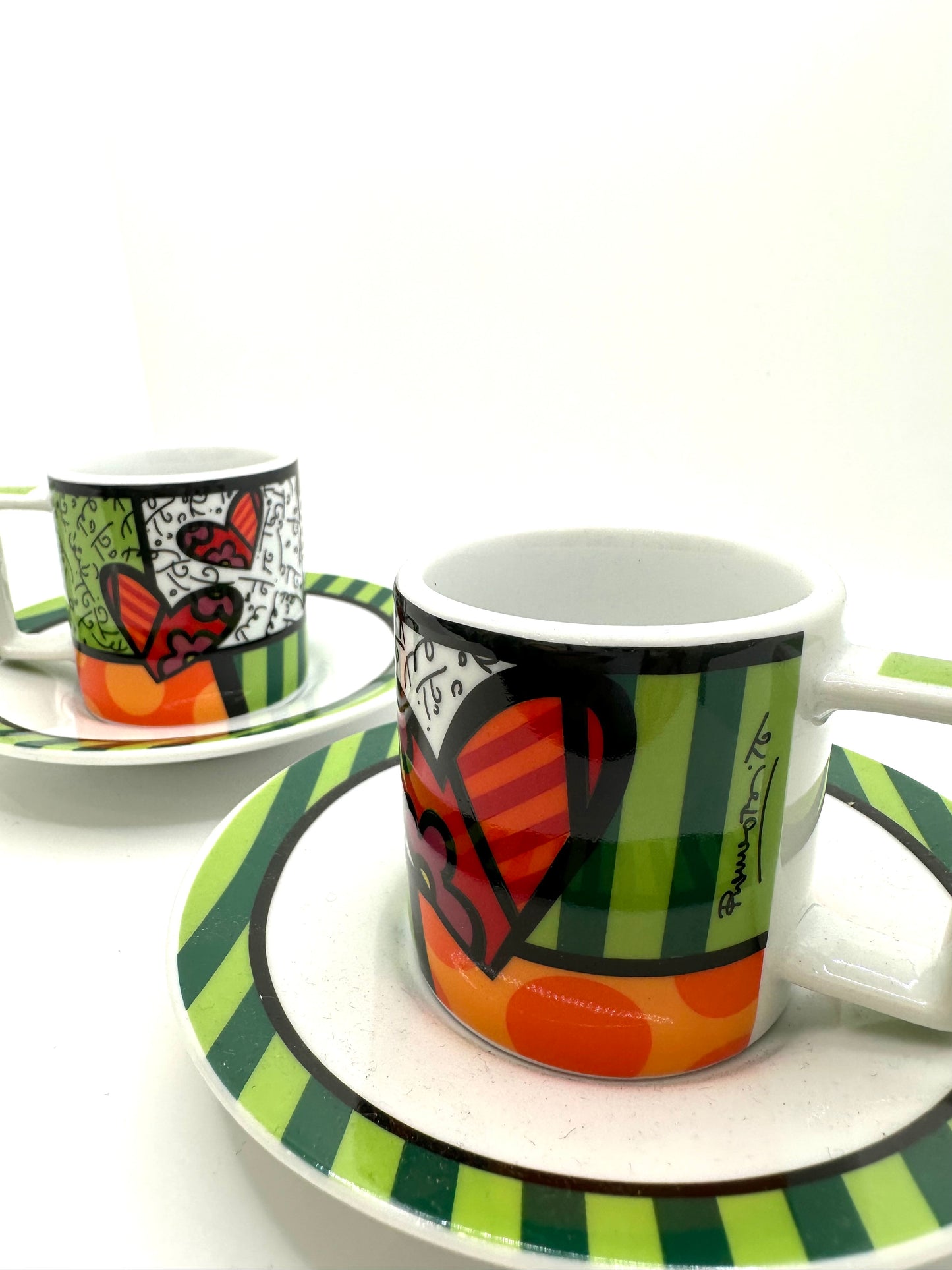 Deux Tasses Expresso Romero Britto