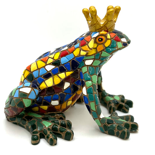 Grande Grenouille en mosaïque