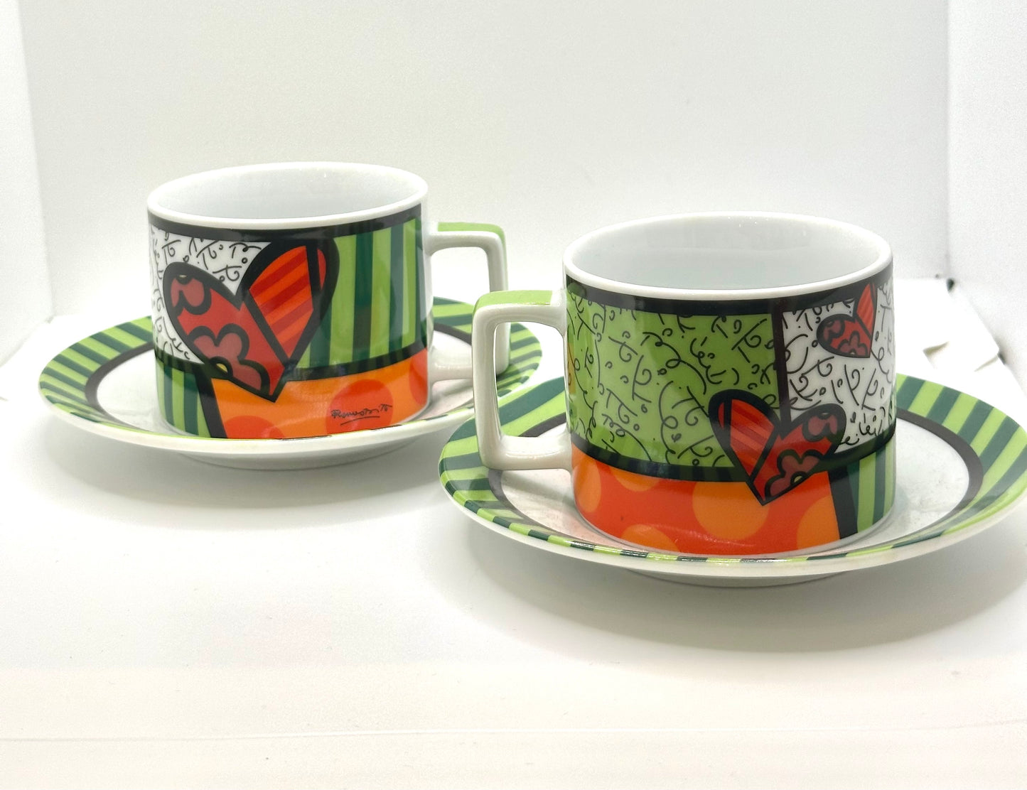 Deux Tasses à Café Romero Britto