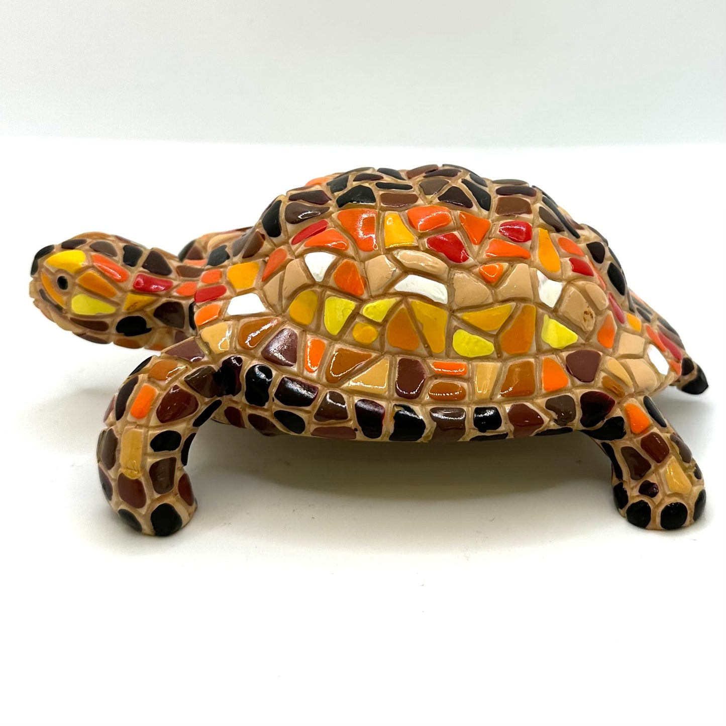 Tortue Marron en mosaïque