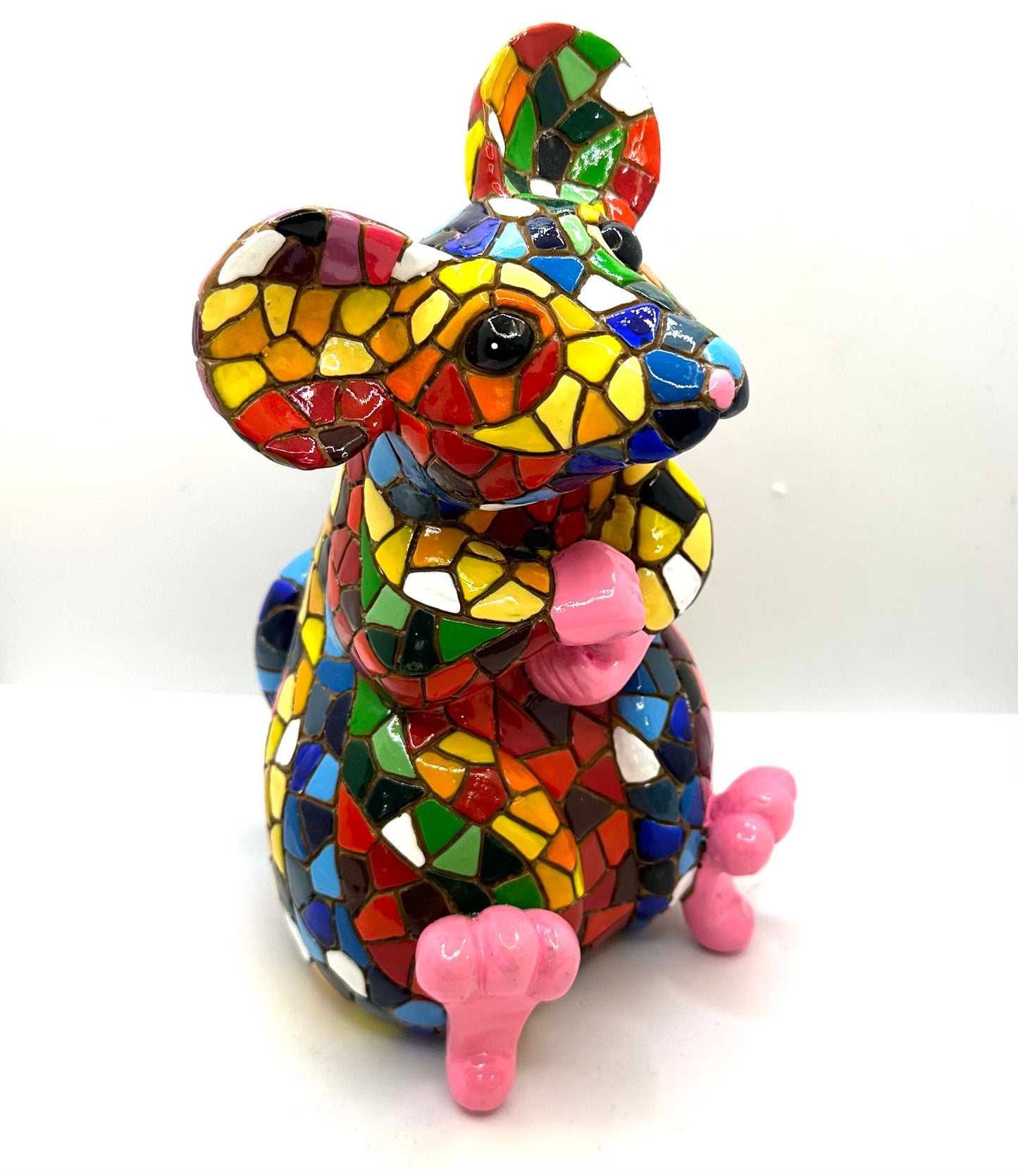 Souris en mosaïque