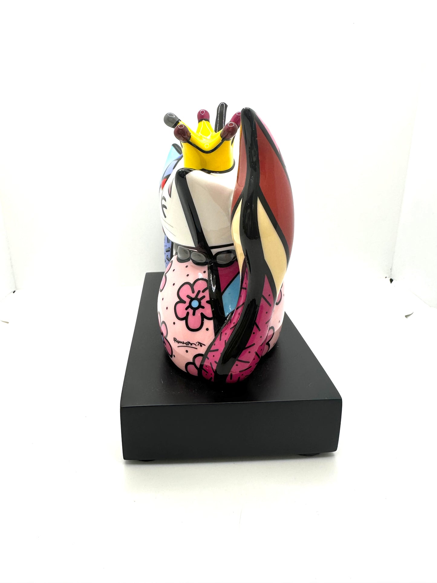 Figurine Duo Chats Romero Britto