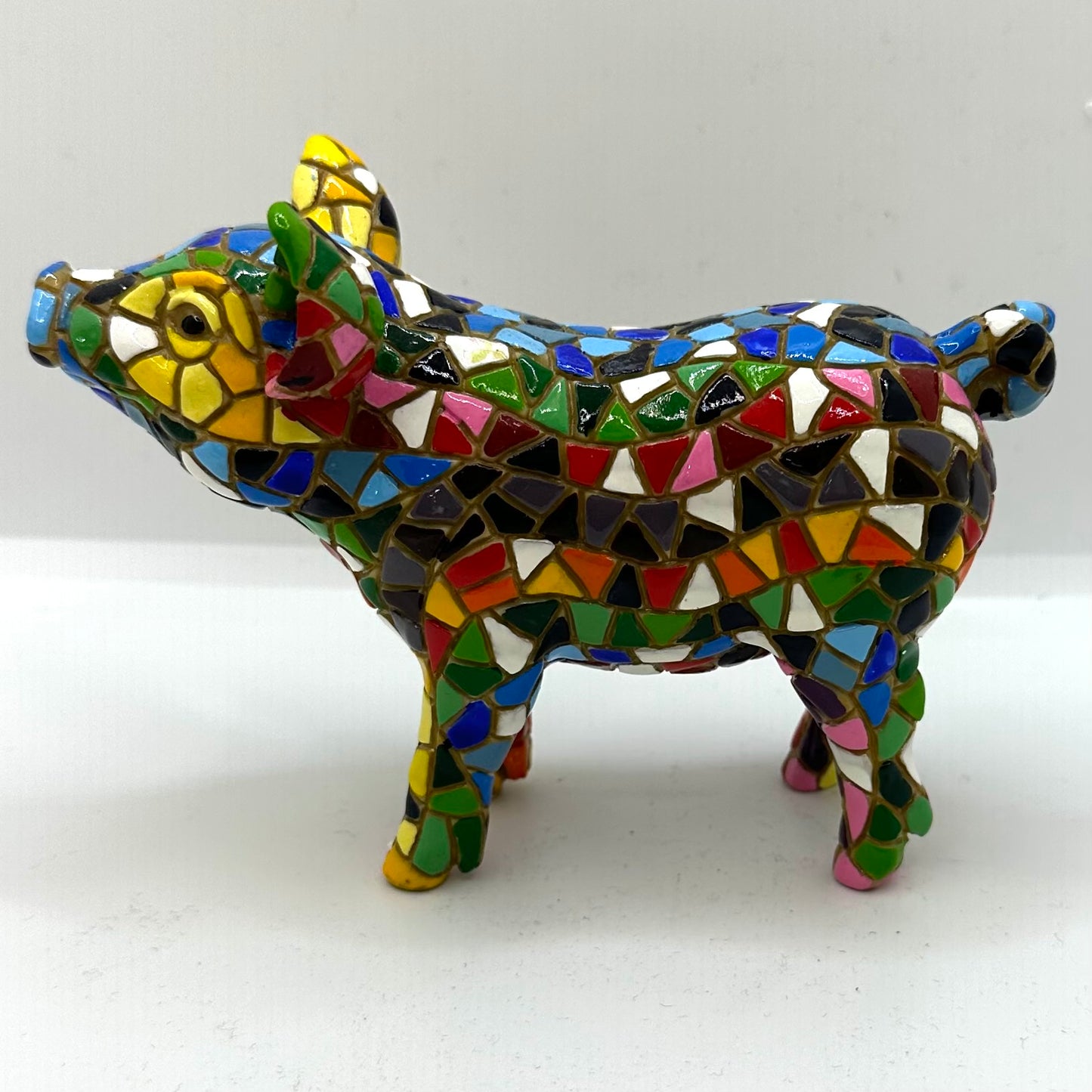 Cochon en mosaïque