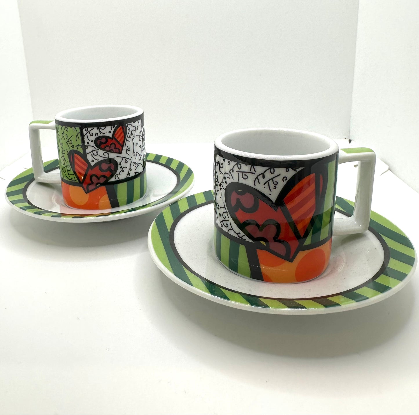 Deux Tasses Expresso Romero Britto