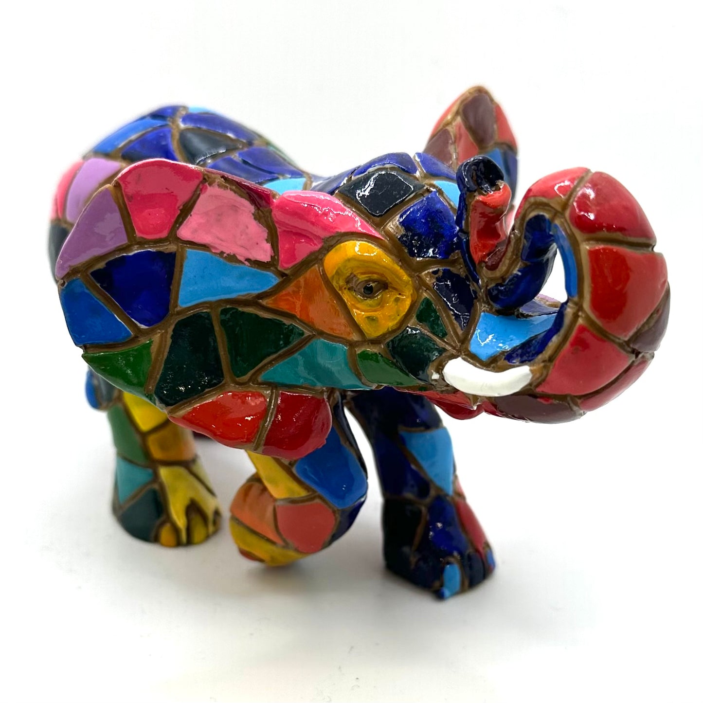 Eléphant en mosaïque