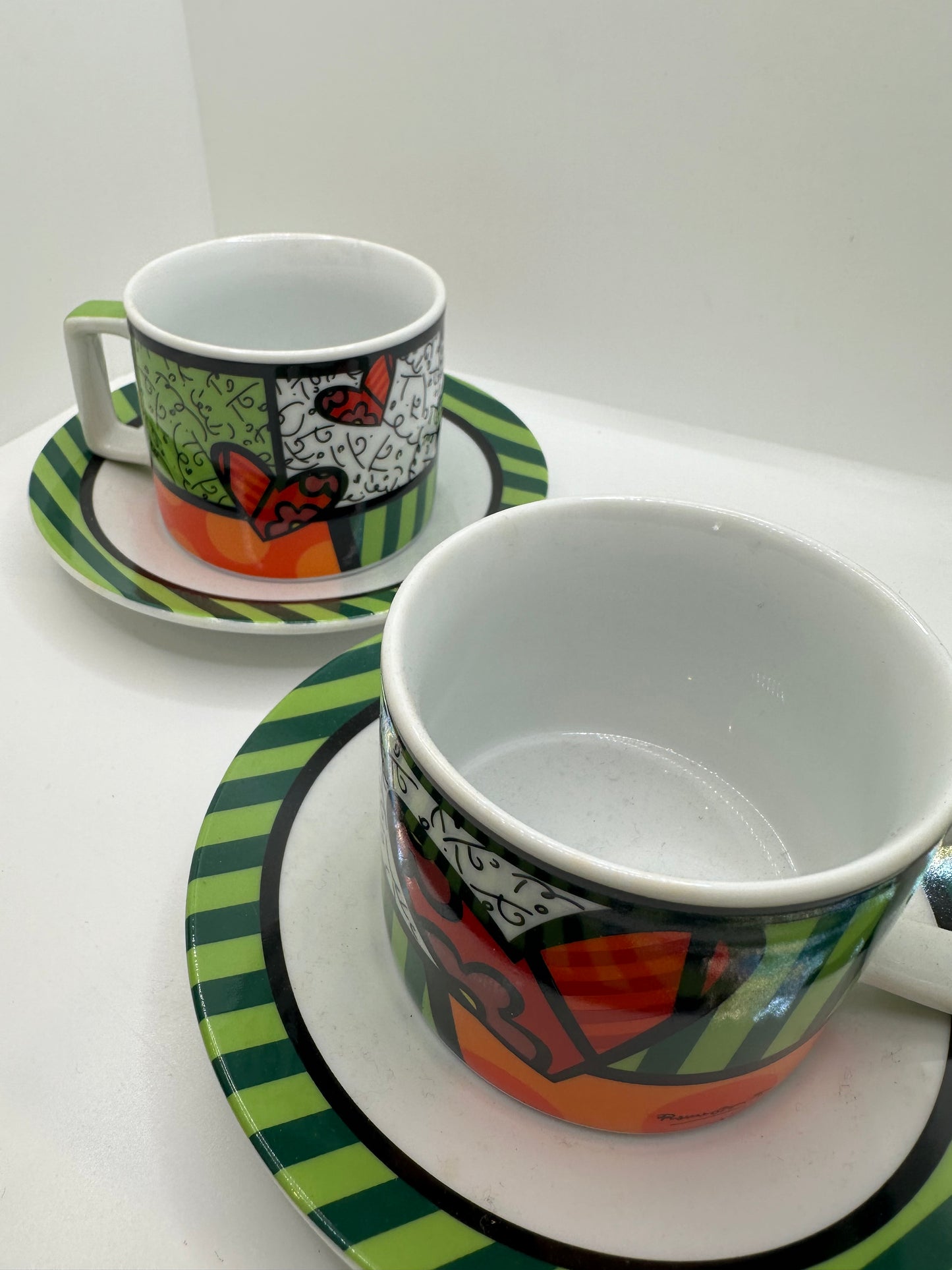 Deux Tasses à Café Romero Britto