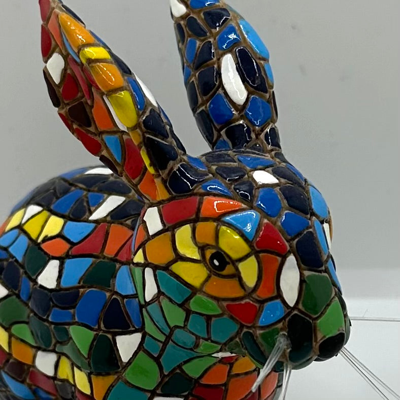 Lapin en mosaïque