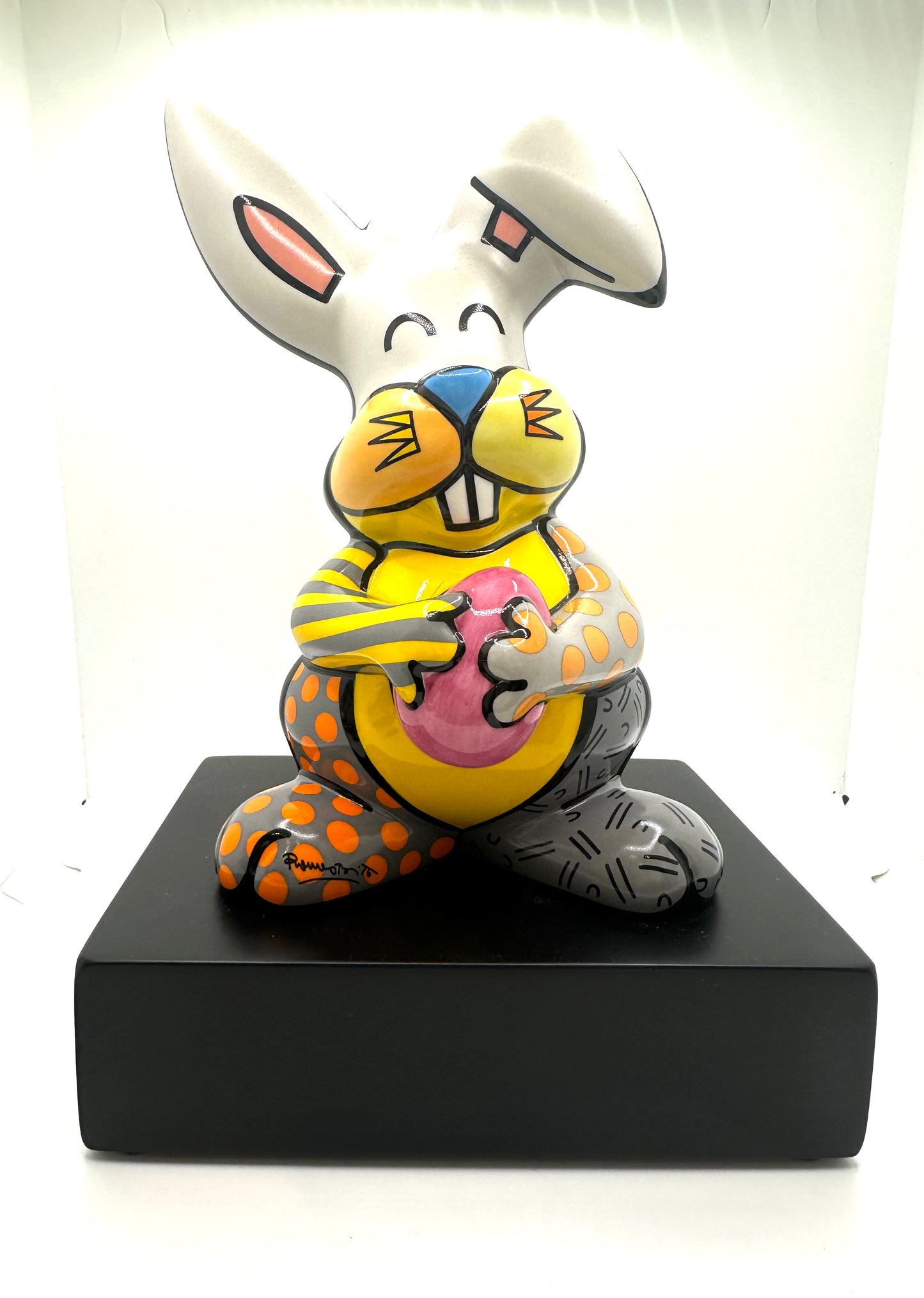 Figurine Lapin Romero Britto