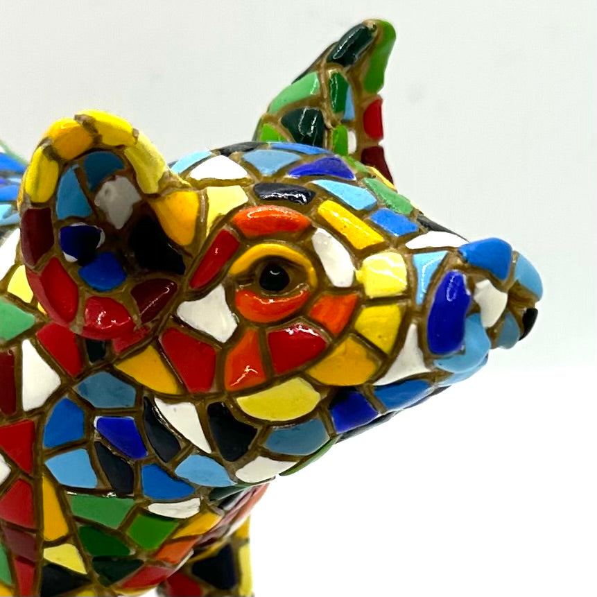 Cochon en mosaïque