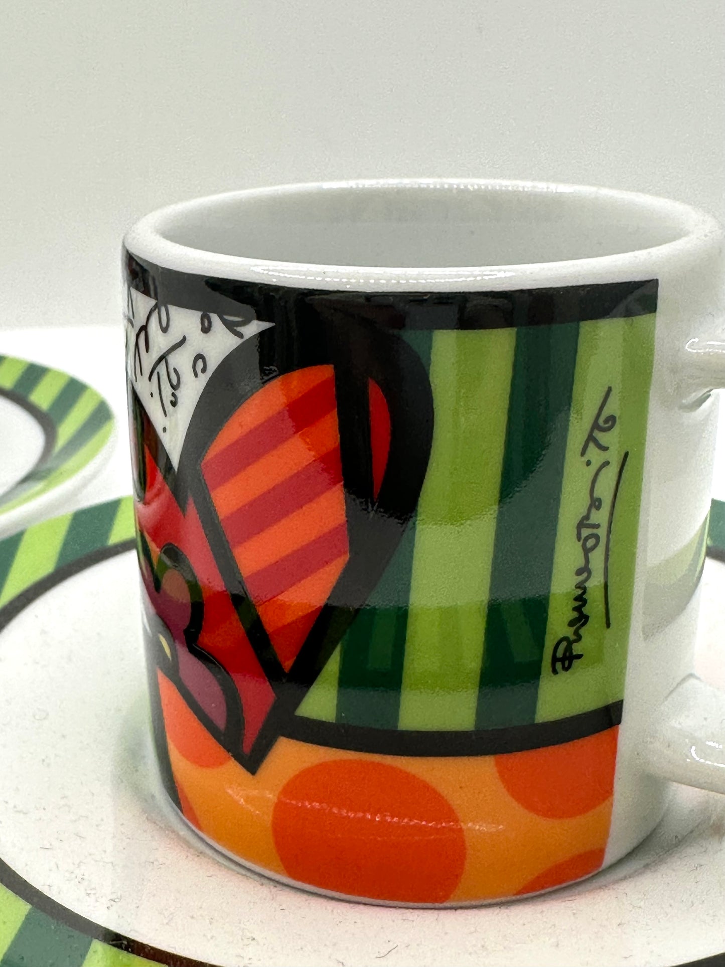 Deux Tasses Expresso Romero Britto