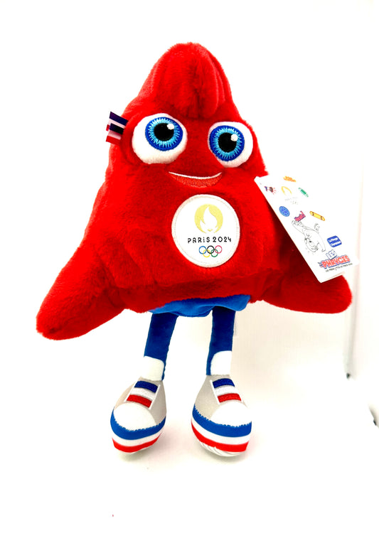 Peluche mascotte JO 2024