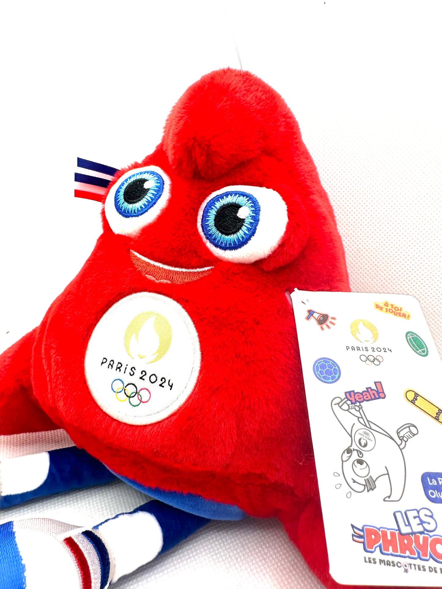 Peluche mascotte JO 2024