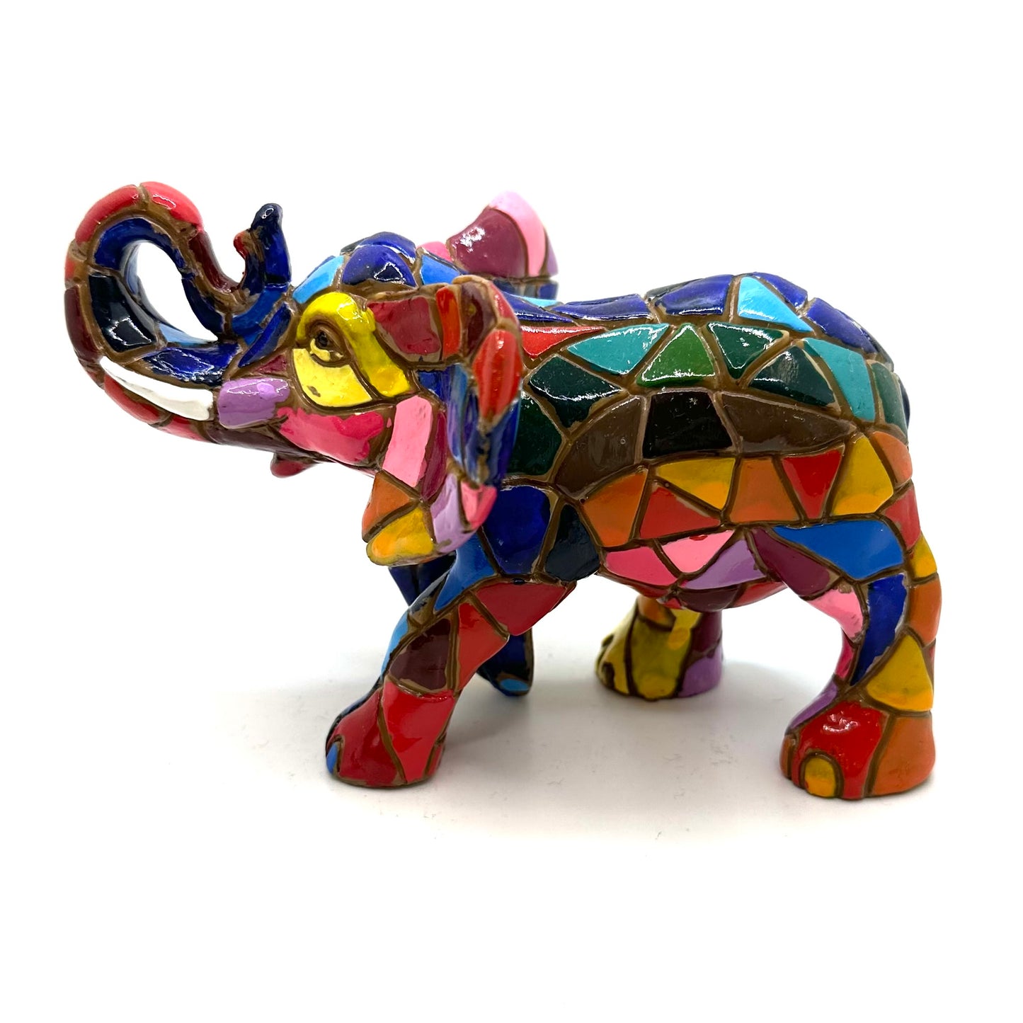 Eléphant en mosaïque