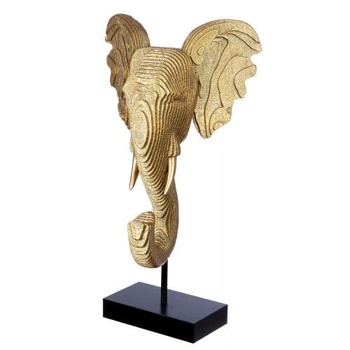 Statuette Tête Éléphant